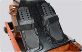 water rowing machine feet strip